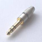 cnpa2sb - 6.5mm stereo gold plug (black)