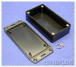 en1591bflbk - 112x62x27 abs enclosure w/flanged lid
