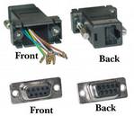 cnd9frj45 - db9 female to rj45 adapter