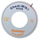 ds485-2.8 - chemwick desolder braid 2.8mm blue 25ft