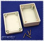 en1594bsgy - 80x55x28 enclosure grey styrene